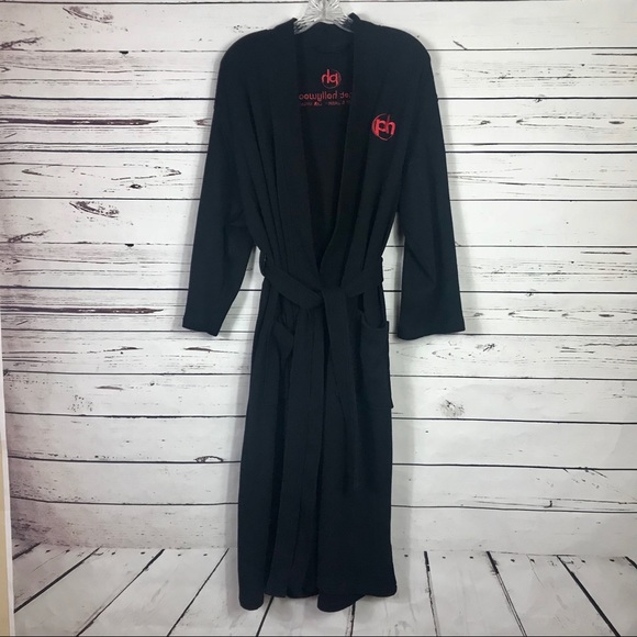 Planet Hollywood Las Vegas Black Spa Robe OS - Picture 2 of 3